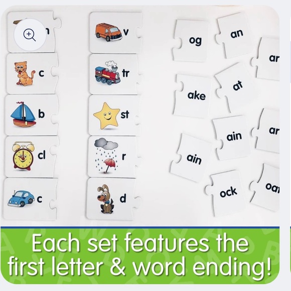 Like New Learning Journey Match It! WORDS PUZZLE 30 self-correcting puzzle sets - Picture 7 of 8